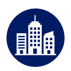 circular icon on transparent background
